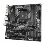 Gigabyte Alaplap - AMD B550M DS3H AM4 (B550, 4xDDR4 4000MHz, RAID, 6xSATA3, M.2, 6xUSB2.0, 6xUSB3.2) - Image 3