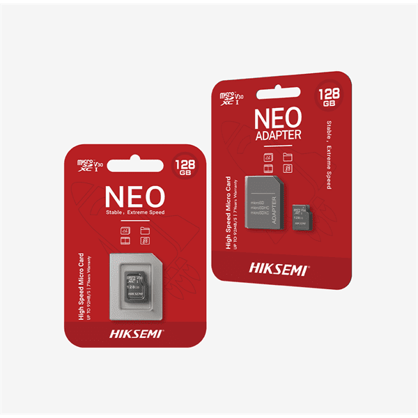 Hikvision_HIKSEMI_MicroSD_kartya_-_NEO_64GB_microSDXC_Class_10_and_UHS-I_TLC_Adapter-i398983.png Hikvision HIKSEMI MicroSD kártya - NEO 64GB microSDXC™, Class 10 and UHS-I, TLC  + Adapter - Image 1