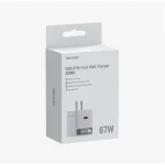 Hikvision HIKSEMI Telefon töltő - 1db USB-C, USB-C kábel, 67W, US plug - Image 3