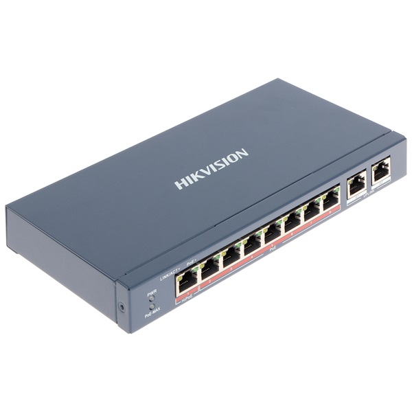 Hikvision_Switch_PoE_-_DS-3E0310HP-E_8_port_100Mbps_120W_2xRJ45_1000Mbps-i262856.jpg Hikvision Switch PoE - DS-3E0310HP-E (8 port 100Mbps, 110W, 2xRJ45 1000Mbps) - Image 1