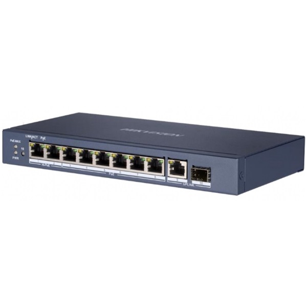 Hikvision_Switch_PoE_-_DS-3E0510HP-E_8_port_1000Mbps_110W_1xRJ45_1xSFP-i294456.jpg Hikvision Switch PoE - DS-3E0510HP-E (8 port 1000Mbps, 110W, 1xRJ45 1000Mbps, 1xSFP 1000Mbps) - Image 1