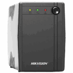 Hikvision Szünetmentes  600VA - DS-UPS600 (2 Schuko, line-interaktív, fekete)
