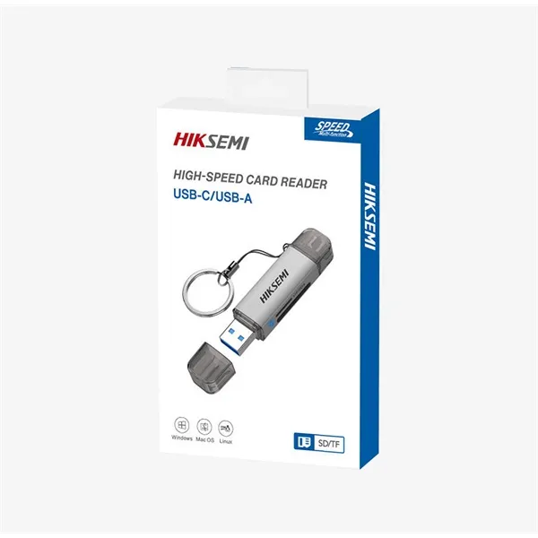 Hikvision HIKSEMI Kártyaolvasó - SD card, TF, USB3.0, Type-C - Image 3