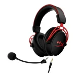 HyperX Fejhallgató - Cloud Alpha (Vezetékes, 3,5mm Jack, fekete/piros) - Image 2