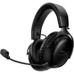 HyperX Fejhallgató - Cloud III S Wireless (Vezeték nélküli, USB, fekete/fekete)