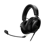 HyperX Fejhallgató - Cloud III (Vezetékes, USB-A/USB-C/3,5mm Jack, fekete/fekete) - Image 2