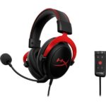 HyperX Fejhallgató - Cloud III (Vezetékes, USB-A/USB-C, fekete/piros) - Image 2