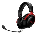 HyperX Fejhallgató - Cloud III Wireless (Vezeték nélküli, USB, fekete/piros) - Image 2