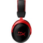HyperX Fejhallgató - Cloud II Wireless (Vezeték nélküli, USB, fekete/piros) - Image 6