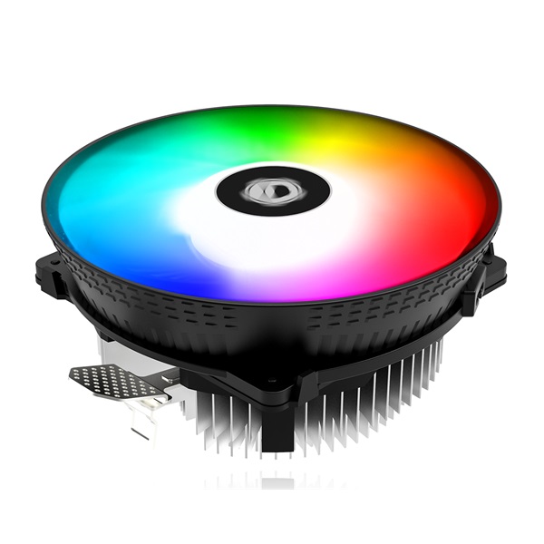 ID-Cooling CPU Cooler - DK-03 Rainbow (14.2-25.6dB; max. 104,48 m3/h; 4pin csatlakozó, PWM, 12cm, LED) - Image 1