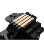 ID-Cooling CPU Cooler - FROZN A400 BLACK (25,8dB; max. 77,81 m3/h; 4pin csatlakozó, 4 db heatpipe, 9cm, PWM) - Image 6