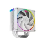 ID-Cooling CPU Cooler - FROZN A410 ARGB WHITE (29.9dB; max. 132,54 m3/h; 4pin, 4 db heatpipe, 12cm, A-RGB, PWM) - Image 3