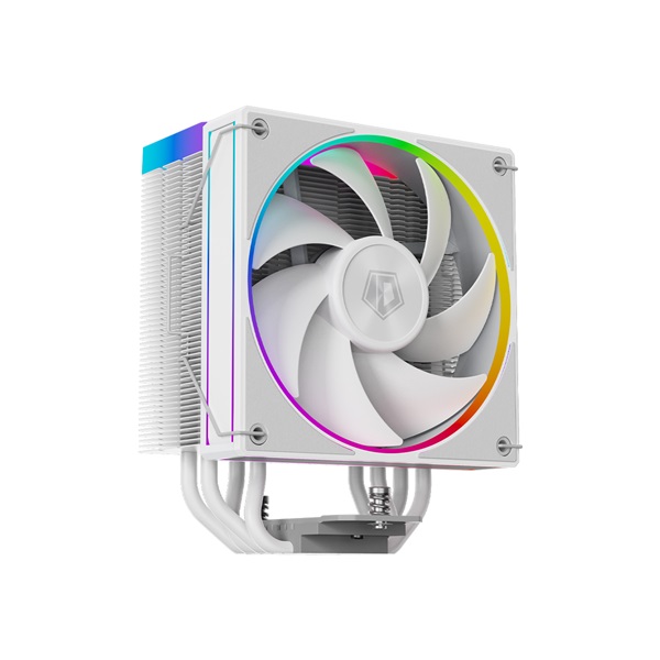 ID-Cooling CPU Cooler - FROZN A410 ARGB WHITE (29.9dB; max. 132,54 m3/h; 4pin, 4 db heatpipe, 12cm, A-RGB, PWM) - Image 3