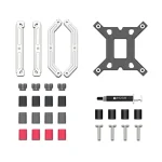 ID-Cooling CPU Cooler - FROZN A410 ARGB WHITE (29.9dB; max. 132,54 m3/h; 4pin, 4 db heatpipe, 12cm, A-RGB, PWM) - Image 7