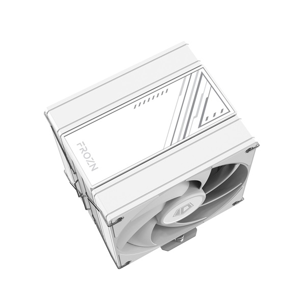 ID-Cooling CPU Cooler - FROZN A410 DW (29.85dB; max. 132,94 m3/h; 4pin csatlakozó, 4 db heatpipe, 12cm, PWM, fehér) - Image 3