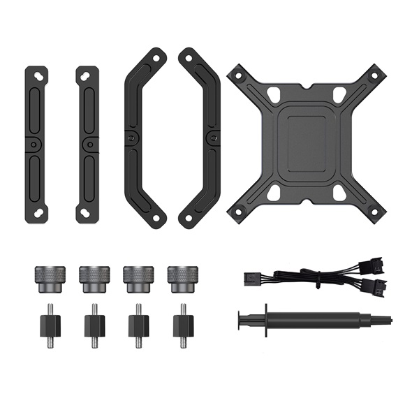 ID-Cooling CPU Cooler - FROZN A410 GDL (29.9dB; max. 132,52 m3/h; 4pin csatlakozó, 4 db heatpipe, 12cm, PWM) - Image 9