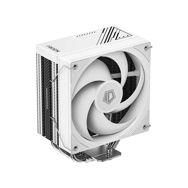 ID-Cooling CPU Cooler - FROZN A410 SE WHITE (24,8dB; max. 93,78 m3/h; 4pin csatlakozó, 4 db heatpipe, 12cm, PWM)