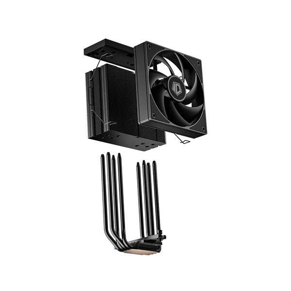 ID-Cooling CPU Cooler - FROZN A410 TD (29.85dB; max. 132,94 m3/h; 4pin csatlakozó, 4 db heatpipe, LED kijelző,12cm, PWM) - Image 9