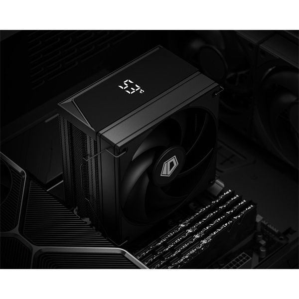 ID-Cooling CPU Cooler - FROZN A410 TD (29.85dB; max. 132,94 m3/h; 4pin csatlakozó, 4 db heatpipe, LED kijelző,12cm, PWM) - Image 12