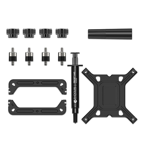 ID-Cooling CPU Cooler - FROZN A410 TD (29.85dB; max. 132,94 m3/h; 4pin csatlakozó, 4 db heatpipe, LED kijelző,12cm, PWM) - Image 14