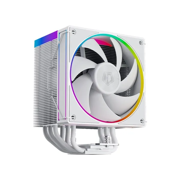 ID-Cooling CPU Cooler - FROZN A610 ARGB WHITE (29.9dB; max. 132,54 m3/h; 4pin, 4 db heatpipe, 12cm, A-RGB, PWM) - Image 3
