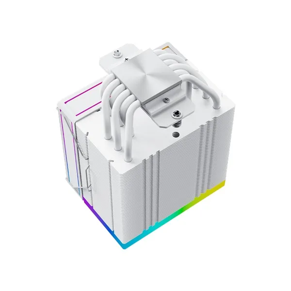 ID-Cooling CPU Cooler - FROZN A610 ARGB WHITE (29.9dB; max. 132,54 m3/h; 4pin, 4 db heatpipe, 12cm, A-RGB, PWM) - Image 5