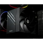 ID-Cooling CPU Cooler - FROZN A610 BLACK (29.85dB; max. 132,94 m3/h; 4pin, 4 db heatpipe, 12cm, PWM) - Image 5