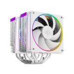 ID-Cooling CPU Cooler - FROZN A620 ARGB WHITE (29,9dB; max 132,52 m3/h; 4Pin csatlakozó, 6 db heatpipe, 2x12cm, PWM) - Image 2