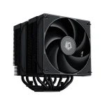 ID-Cooling CPU Cooler - FROZN A620 BLACK (29,85dB; max 132,94 m3/h; 4Pin csatlakozó, 6 db heatpipe, 2x12cm, PWM) - Image 2