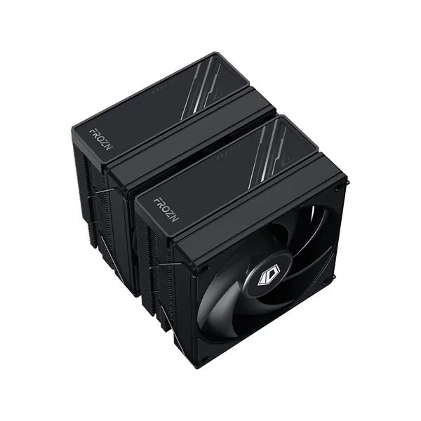 ID-Cooling CPU Cooler - FROZN A620 BLACK (29,85dB; max 132,94 m3/h; 4Pin csatlakozó, 6 db heatpipe, 2x12cm, PWM) - Image 3