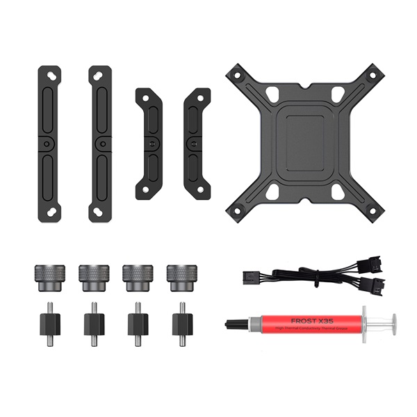 ID-Cooling CPU Cooler - FROZN A620 PRO SE (27,2dB; max 98,54 m3/h; 4Pin csatlakozó, 6 db heatpipe, 2x12cm, PWM) - Image 9