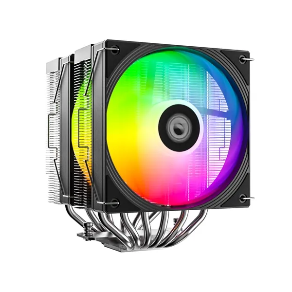 ID-Cooling CPU Cooler - FROZN A620 PRO SE ARGB (27,2dB; max 98,54 m3/h; 4Pin csatlakozó, 6 db heatpipe, 2x12cm, PWM) - Image 2
