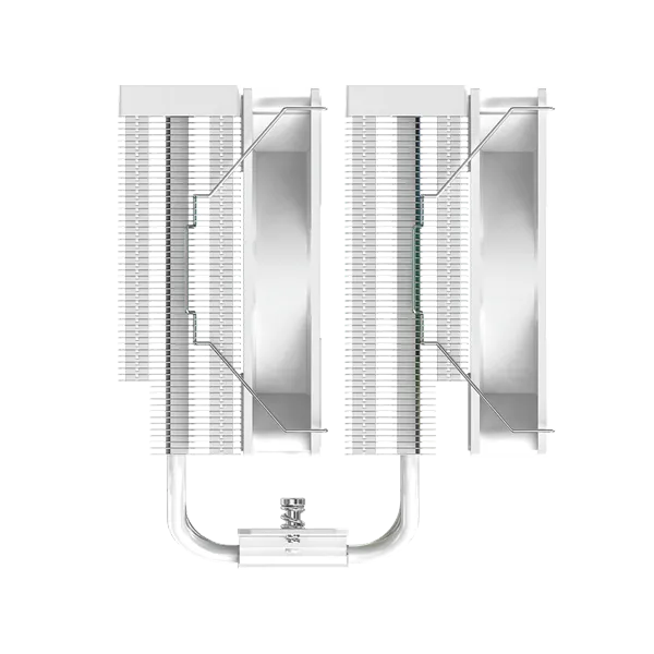 ID-Cooling CPU Cooler - FROZN A620 PRO XE ARGB SNOW (27,2dB; max 98,54 m3/h; 4Pin csatlakozó, 6 db heatpipe, 2x12cm) - Image 4
