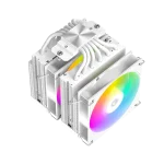 ID-Cooling CPU Cooler - FROZN A620 PRO XE ARGB SNOW (27,2dB; max 98,54 m3/h; 4Pin csatlakozó, 6 db heatpipe, 2x12cm) - Image 5