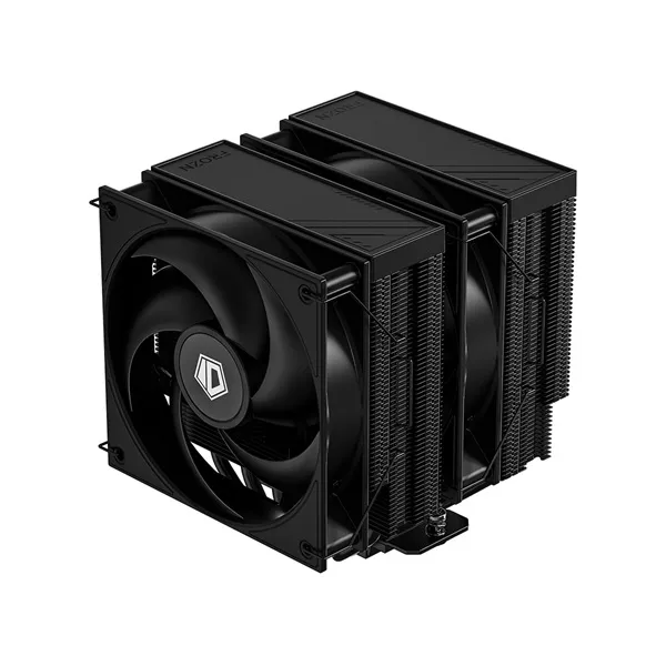 ID-Cooling CPU Cooler - FROZN A620 PRO XE BLACK (27,2dB; max 98,54 m3/h; 4Pin csatlakozó, 6 db heatpipe, 2x12cm) - Image 2
