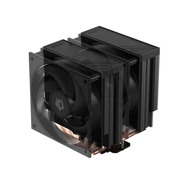 ID-Cooling CPU Cooler - FROZN A620 PRO XE BLACK (27,2dB; max 98,54 m3/h; 4Pin csatlakozó, 6 db heatpipe, 2x12cm) - Image 8