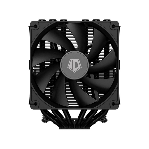 ID-Cooling CPU Cooler - SE-206-XT BLACK (15.2-35.2 dB; max 129,39 m3/h; 4Pin csatlakozó, 6 db heatpipe, 2x12cm, PWM) - Image 3
