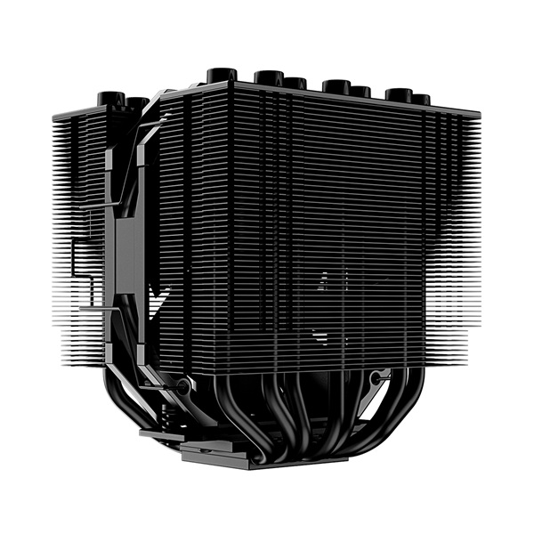ID-Cooling CPU Cooler - SE-207-XT SLIM (15.2-35.2 dB; max 129,39 m3/h; 4Pin csatlakozó, 7 db heatpipe, 2x12cm, PWM) - Image 2