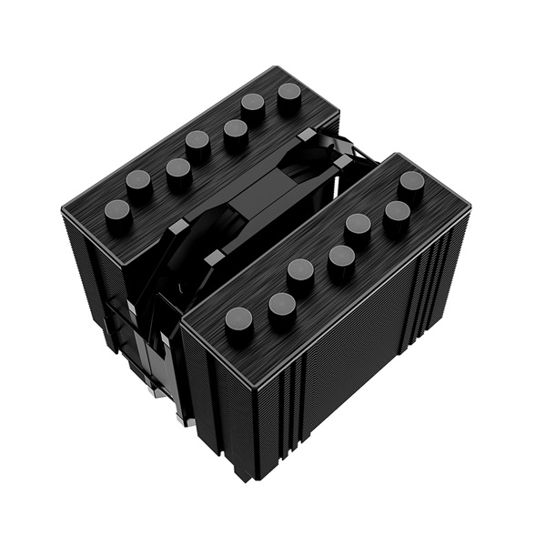 ID-Cooling CPU Cooler - SE-207-XT SLIM (15.2-35.2 dB; max 129,39 m3/h; 4Pin csatlakozó, 7 db heatpipe, 2x12cm, PWM) - Image 3