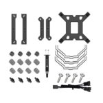ID-Cooling CPU Cooler - SE-207-XT SLIM (15.2-35.2 dB; max 129,39 m3/h; 4Pin csatlakozó, 7 db heatpipe, 2x12cm, PWM) - Image 8