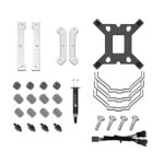 ID-Cooling CPU Cooler - SE-207-XT SLIM SNOW (15.2-35.2 dB; max 129,39 m3/h; 4Pin csatlakozó, 7 db heatpipe, 2x12cm, PWM) - Image 8