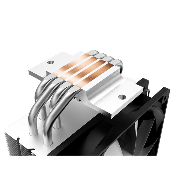 ID-Cooling CPU Cooler - SE-214-XT (13.8-30,5dB; max. 115,87 m3/h; 4pin, 4 db heatpipe, 12cm, PWM, LED) - Image 4