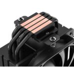 ID-Cooling CPU Cooler - SE-214-XT BLACK (13.8-30,5dB; max. 115,87 m3/h; 4pin, 4 db heatpipe, 12cm, PWM) - Image 8