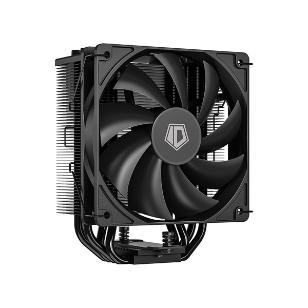 ID-Cooling CPU Cooler - SE-214-XT BLACK (13.8-30,5dB; max. 115,87 m3/h; 4pin, 4 db heatpipe, 12cm, PWM) - Image 2