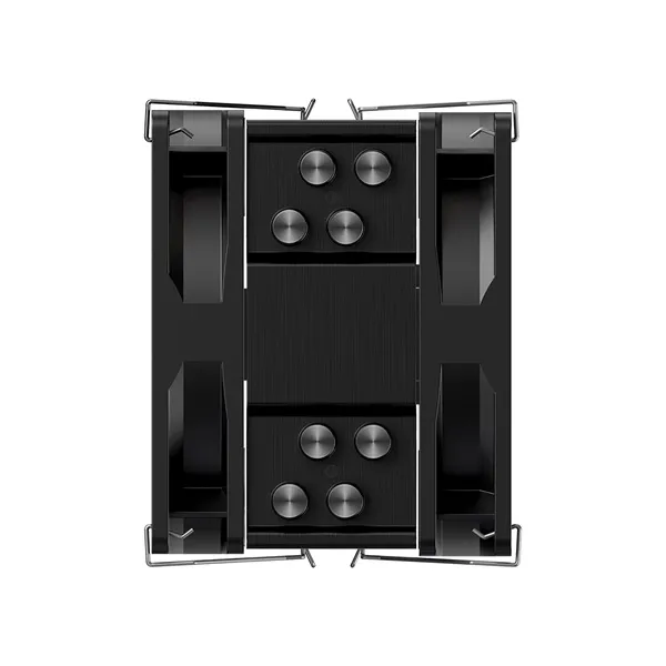 ID-Cooling CPU Cooler - SE-214-XT PLUS (35,2dB; max. 129,39 m3/h; 4pin, 4 db heatpipe, 2x12cm, PWM) - Image 3