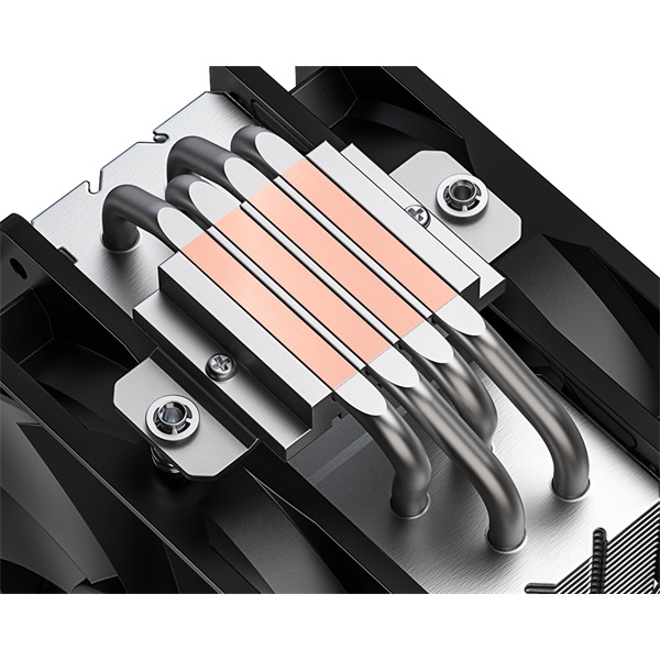 ID-Cooling CPU Cooler - SE-214-XT PLUS (35,2dB; max. 129,39 m3/h; 4pin, 4 db heatpipe, 2x12cm, PWM) - Image 5