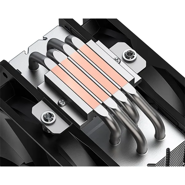 ID-Cooling CPU Cooler - SE-214-XT PLUS (35,2dB; max. 129,39 m3/h; 4pin, 4 db heatpipe, 2x12cm, PWM) - Image 5