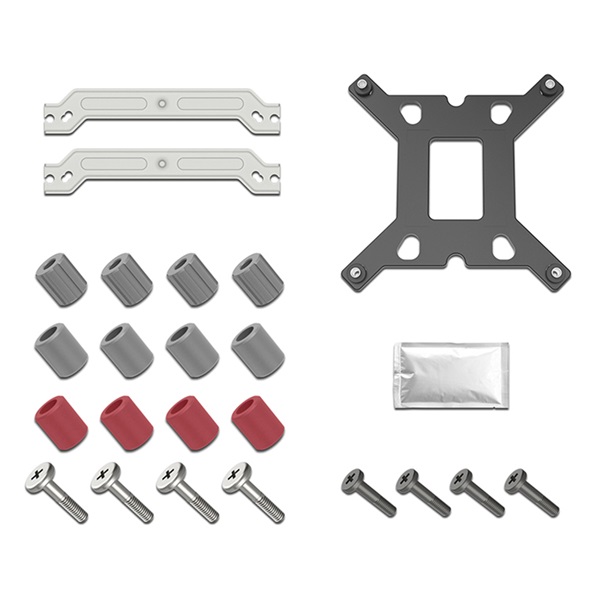 ID-Cooling CPU Cooler - SE-214-XT PLUS (35,2dB; max. 129,39 m3/h; 4pin, 4 db heatpipe, 2x12cm, PWM) - Image 7