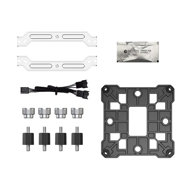 ID-Cooling CPU Cooler - SE-214-XT V2 PLUS (27,2dB; max. 98,54 m3/h; 4pin, 4 db heatpipe, 2x12cm, PWM) - Image 12