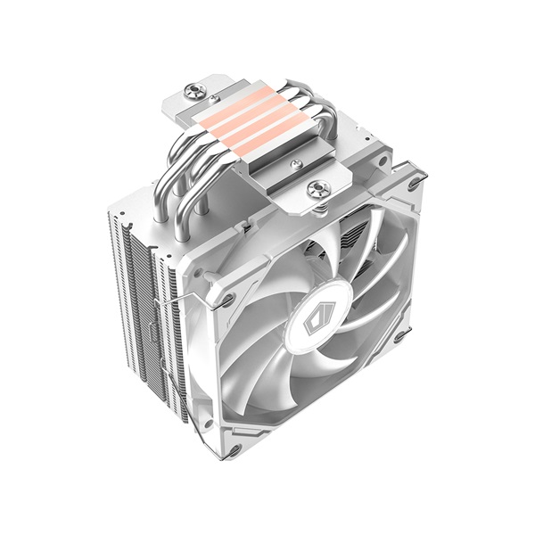 ID-Cooling CPU Cooler - SE-224-XTS ARGB WHITE (28.9dB; max. 118,93 m3/h; 4pin csatlakozó, 4 db heatpipe, 12cm, PWM, LED) - Image 4